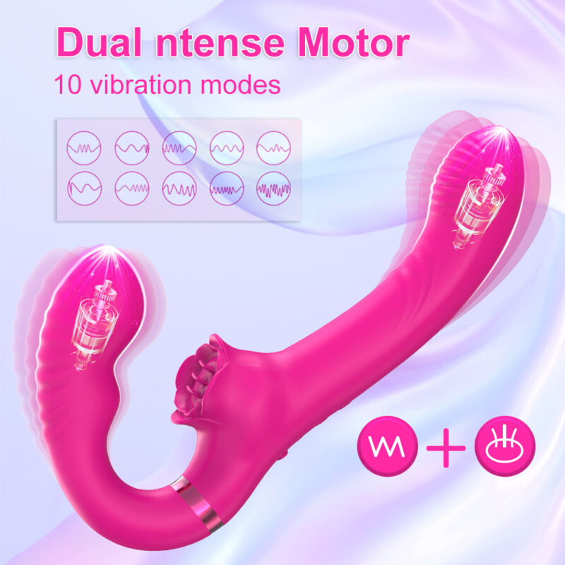 Dual Vibrating USB Charging Frequency Conversion Vibrator