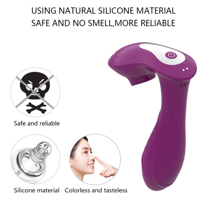 Remote Controlled Wearable Sucking Vibrator