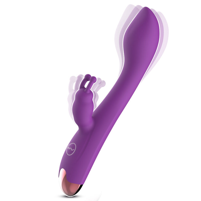 Silicone Rechargeable Dual-motor G-spot Vibrator