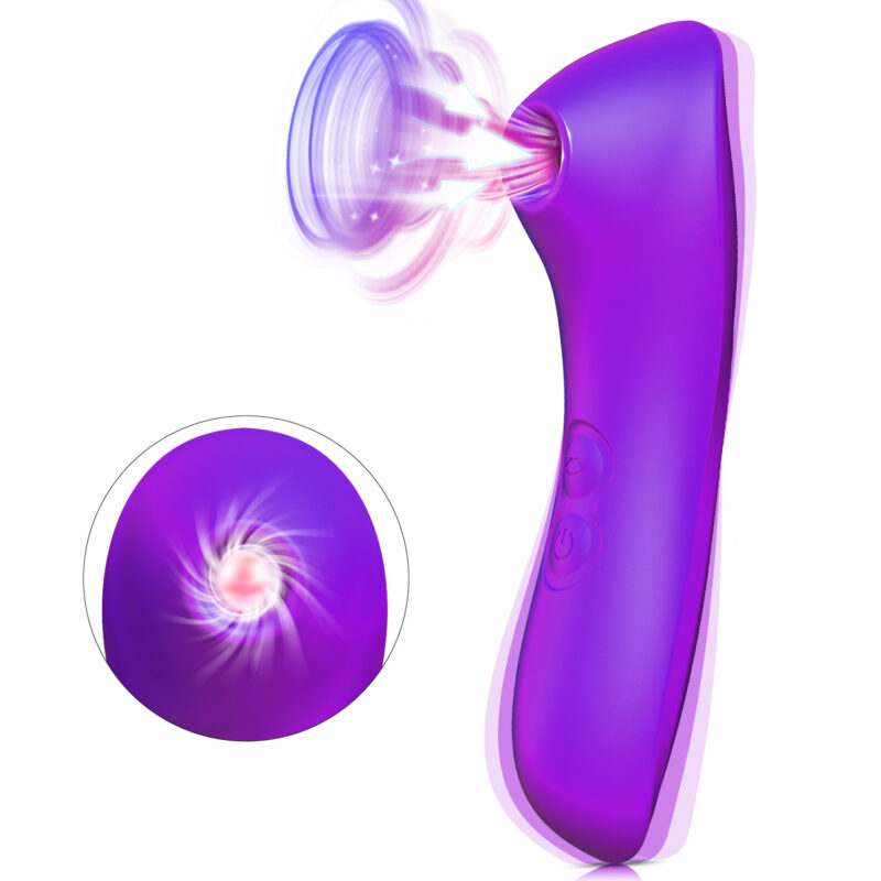 10-mode Fish Scale Sucker Vibrator