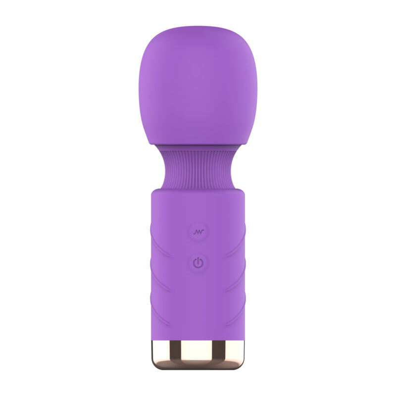 Mini Silicone Waterproof Rechargeable Strong Shock Vibrator