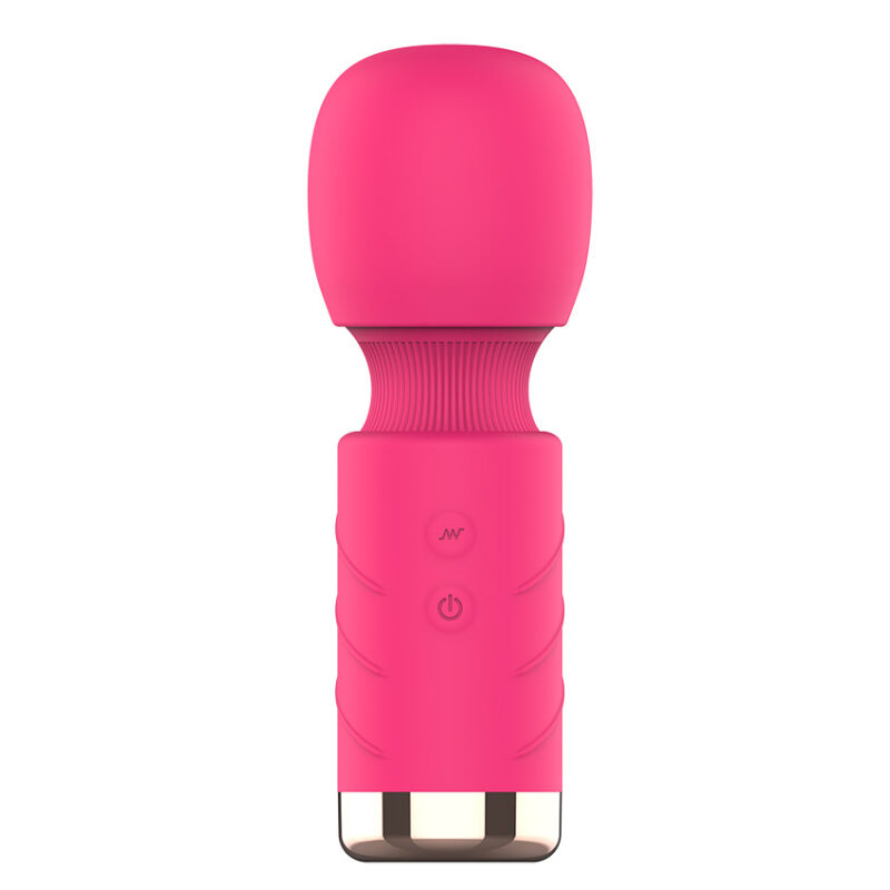 Mini Silicone Waterproof Rechargeable Strong Shock Vibrator