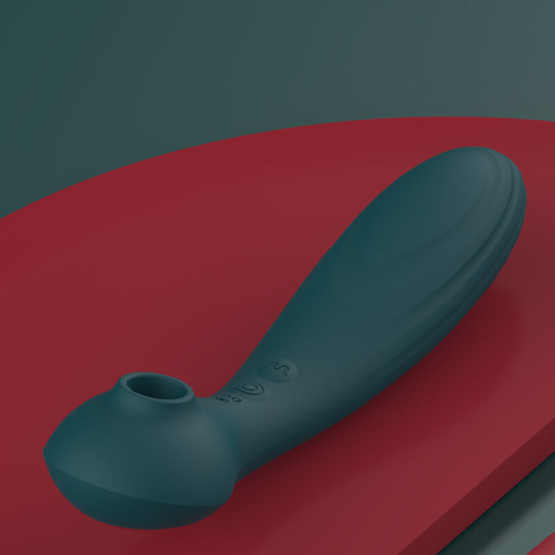 Silicone Sucking Rocking Vibrator