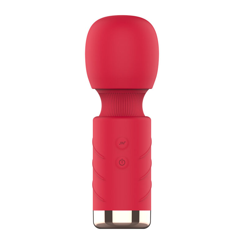 Mini Silicone Waterproof Rechargeable Strong Shock Vibrator