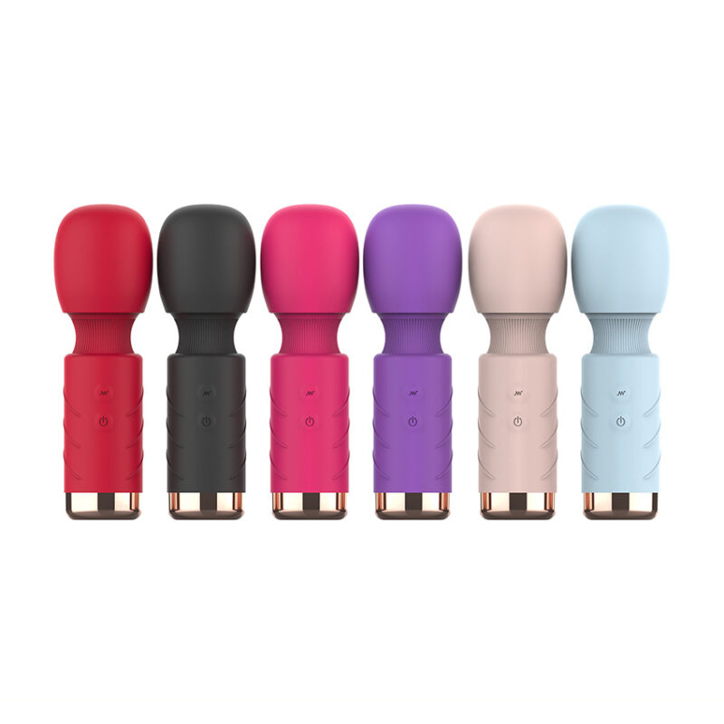 Mini Silicone Waterproof Rechargeable Strong Shock Vibrator